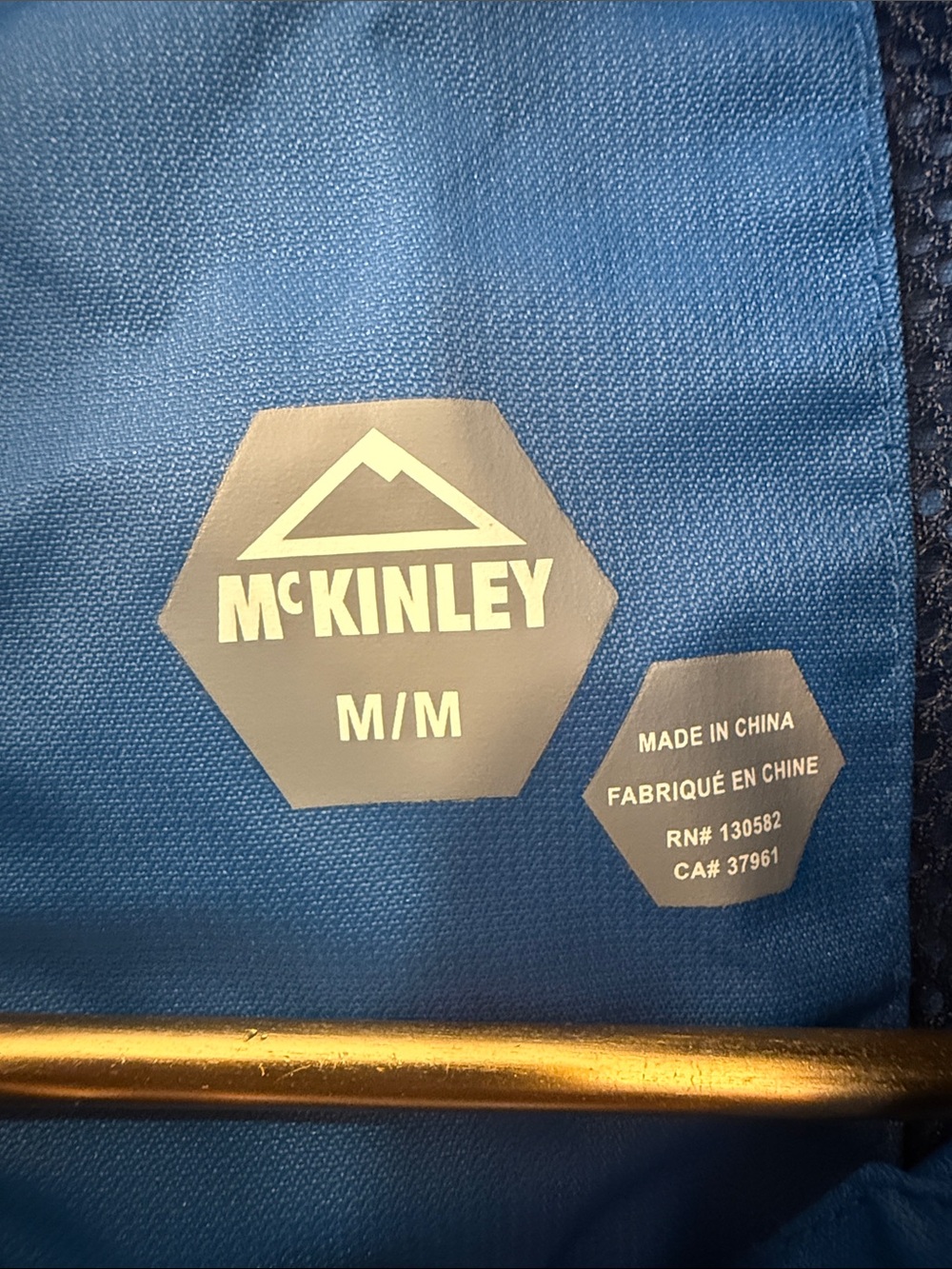 Blue Waterproof Shell Jacket rain jacket - Picture 2 of 4